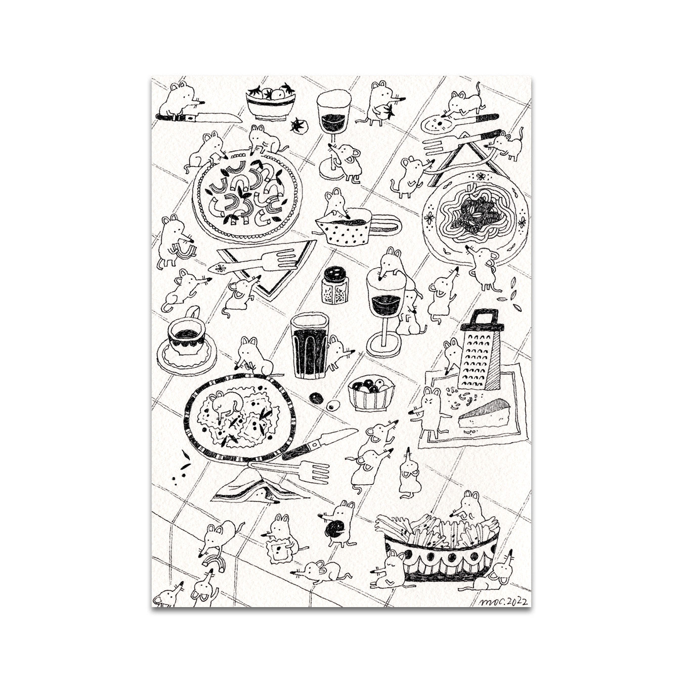 P7 - mocculere ポストカード 3