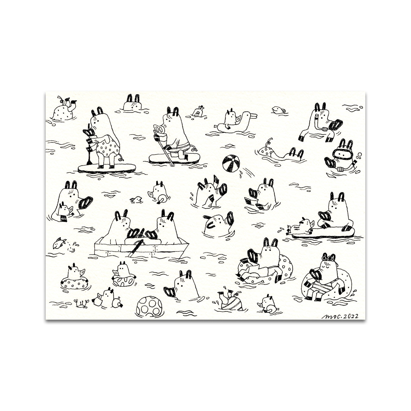 P7 - mocculere ポストカード 4