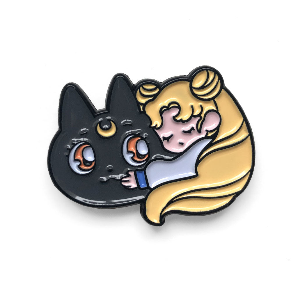 Meyoco - ルナ&うさぎピン