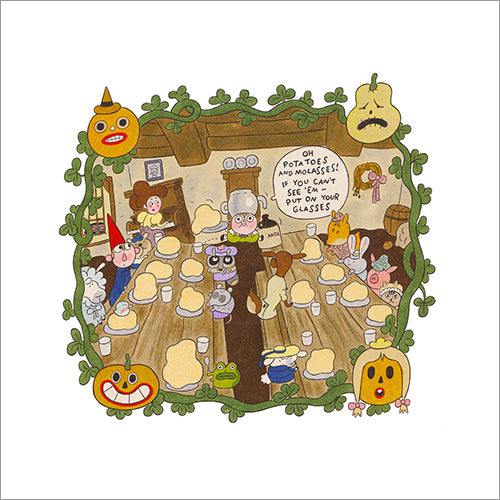 George Mager - Potato and Molasses Print