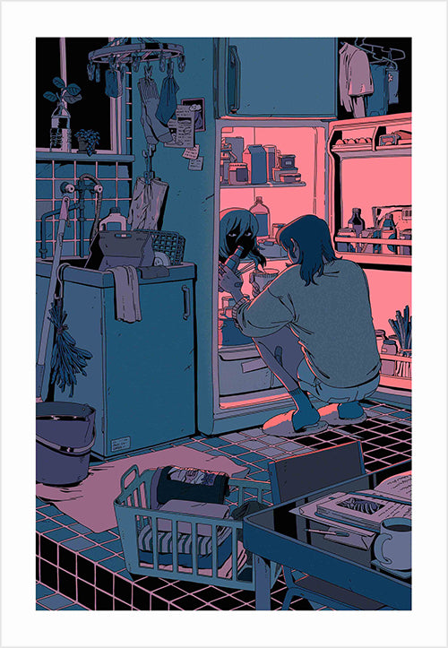 Choo - Midnight Snack Print