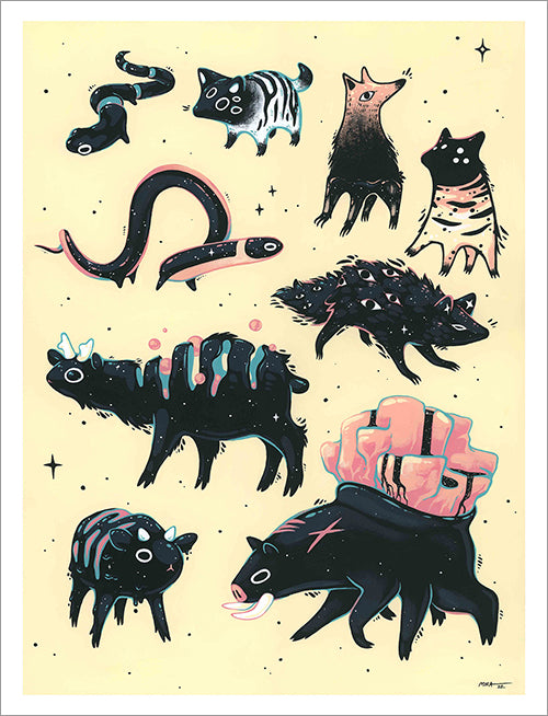 Faunwood - Relics Print