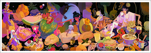 Jesus Benitezf - Loncheria Garcia Print