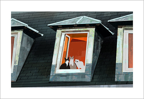 Kaye Kang - Gazes Print