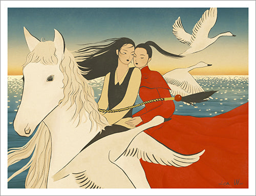 Lea Woo - あなたが行くところならどこでも行きます プリント