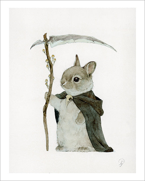 リリー・セイカ・ジョーンズ - デス・バニー・プリント