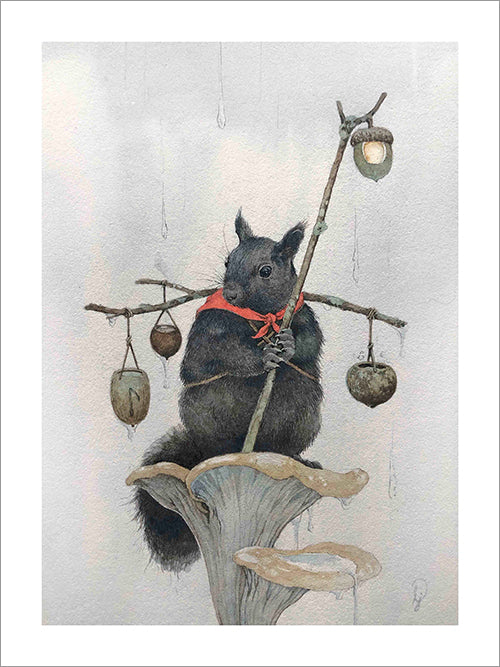 リリー・セイカ・ジョーンズ - レイン・コレクター プリント