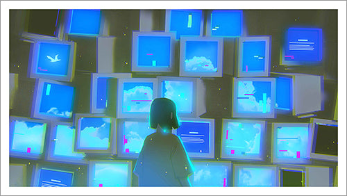 Nadaskii - I Heard the Sky Is Still Blue Print