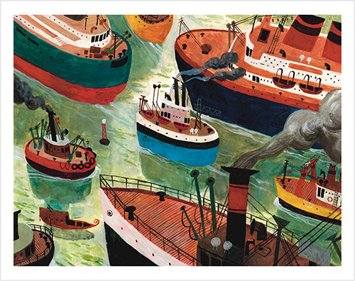 Nik Henderson - Ships Print