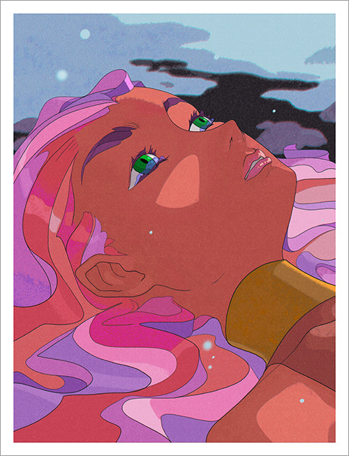 Perry Dixon Maple - Staring At The Sky Print