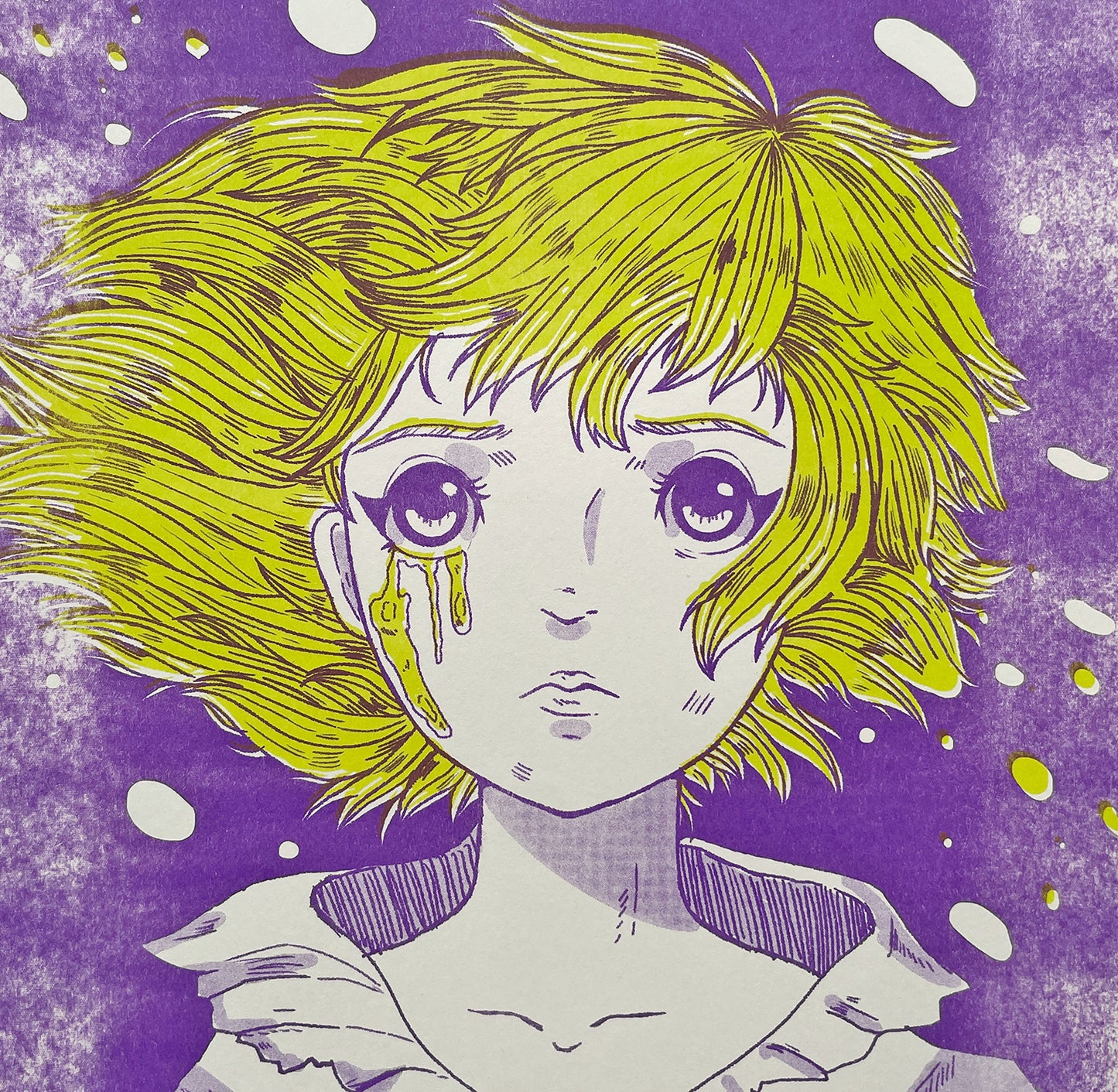 Chlo Greve x Animayhem - Metropolis Risograph