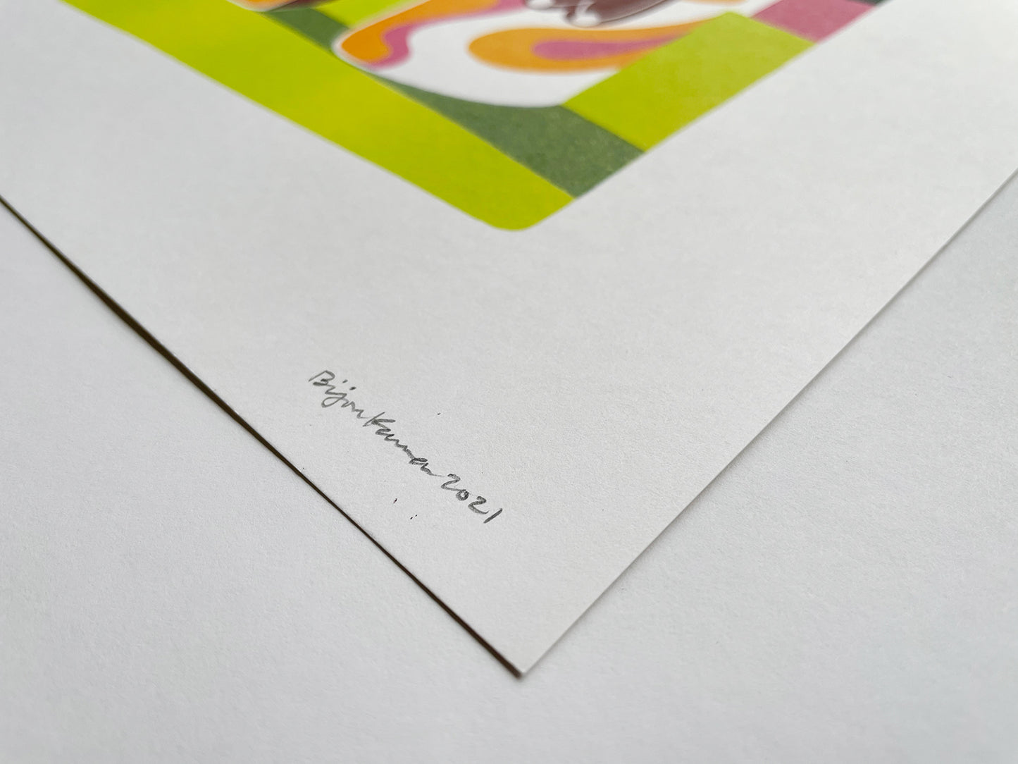 Bijou Karman - Shoe Limited Ed. Risograph