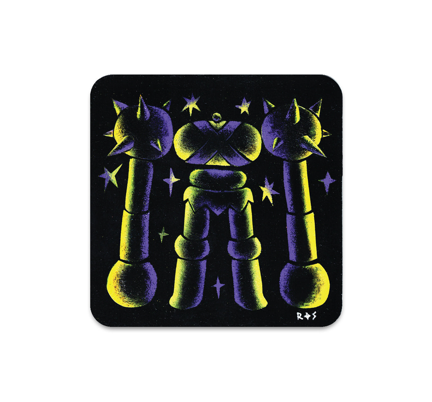 S5 ロボットソーダ - コースター 4 個