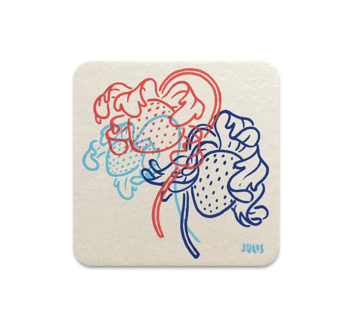 S5 ジュリアン カロス - コースター 1 枚