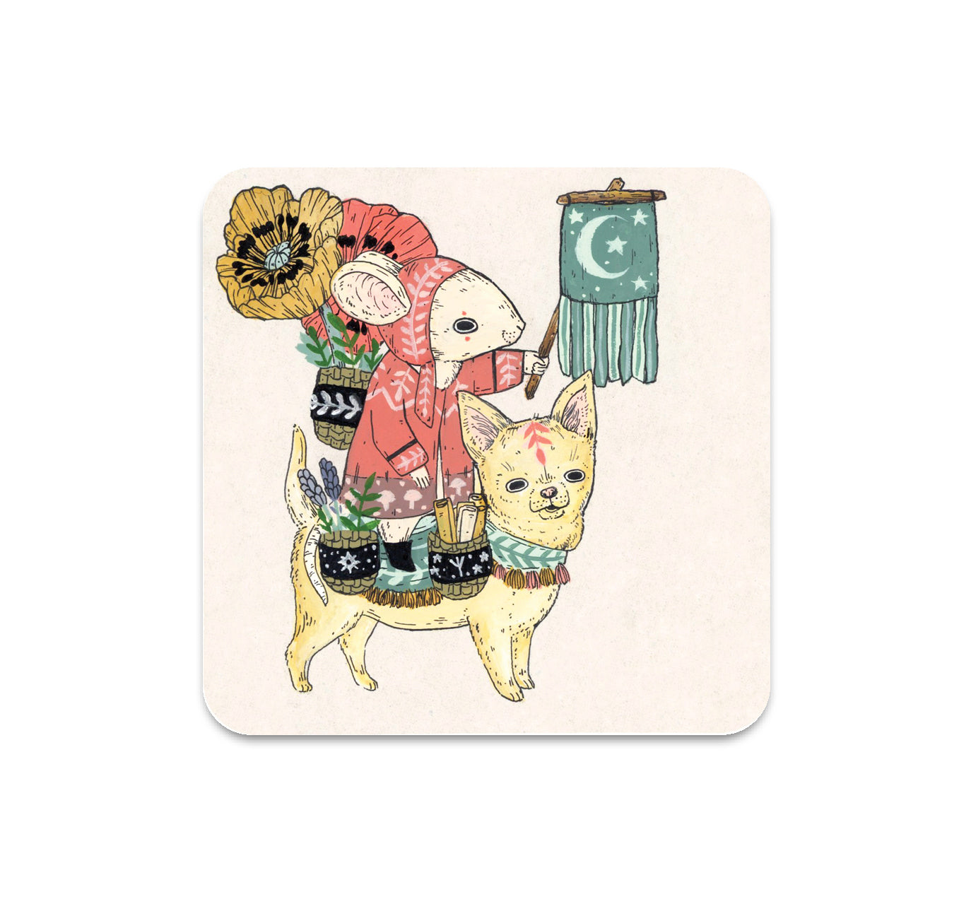 S5 マリカ・パス - コースター 1 枚