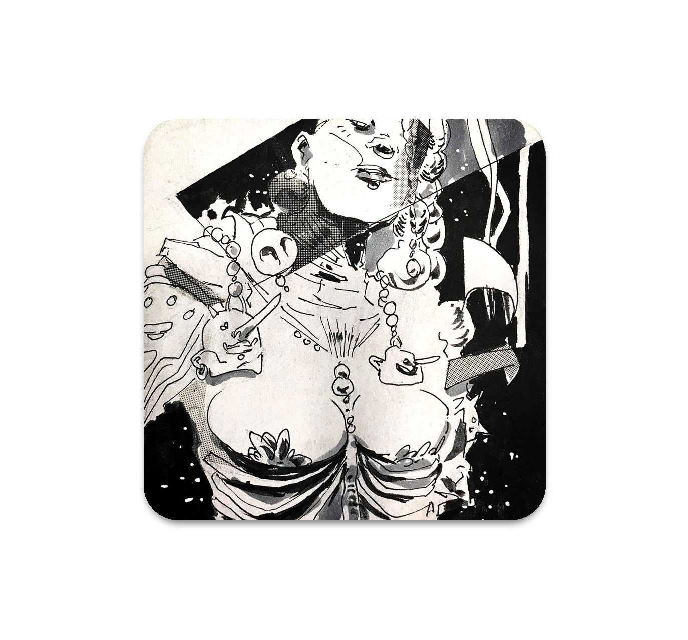 S5 スカルバッシュヒーロー - コースター 2 個