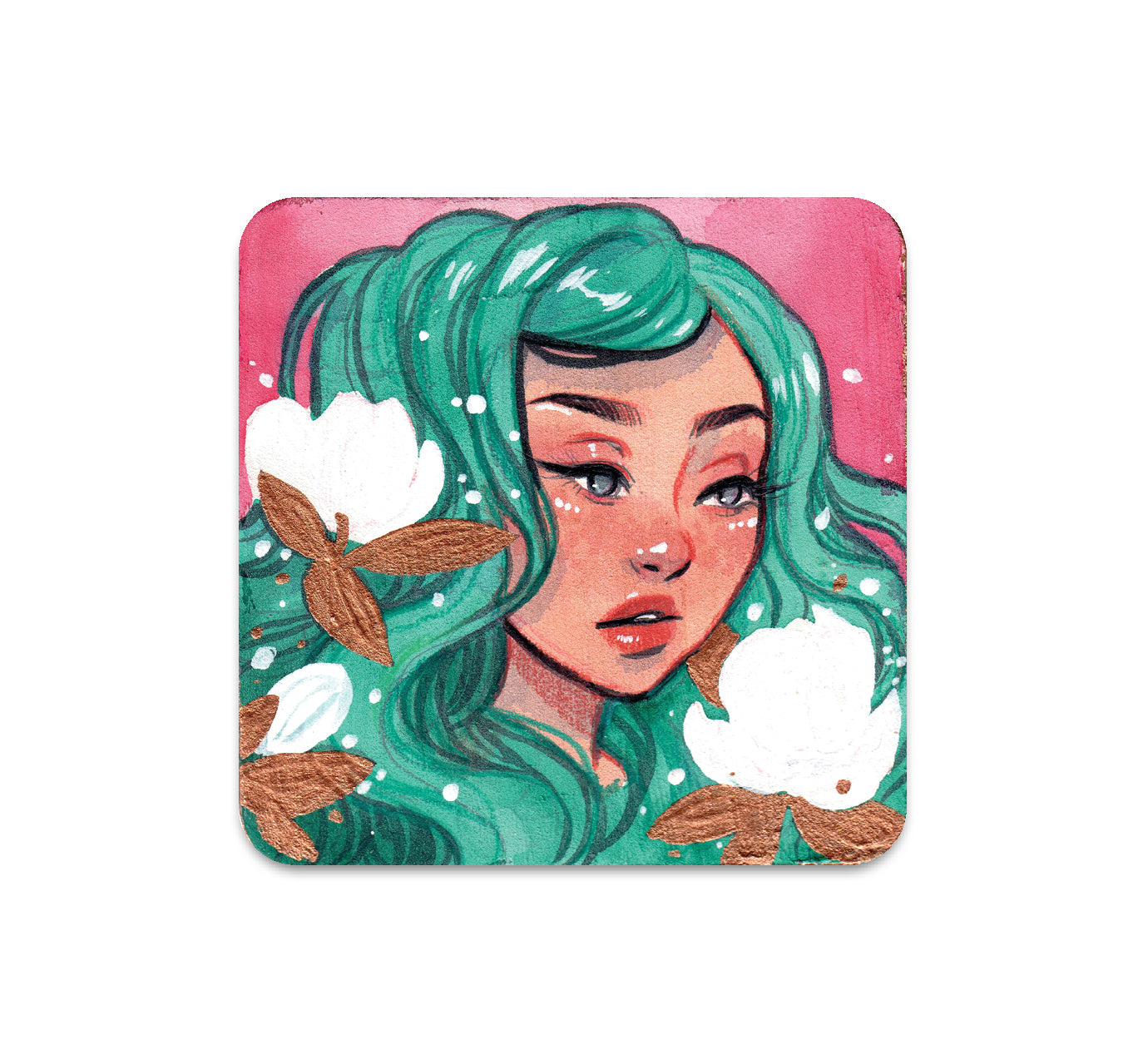 S5 Jacquelin de Leon - 4 Coaster