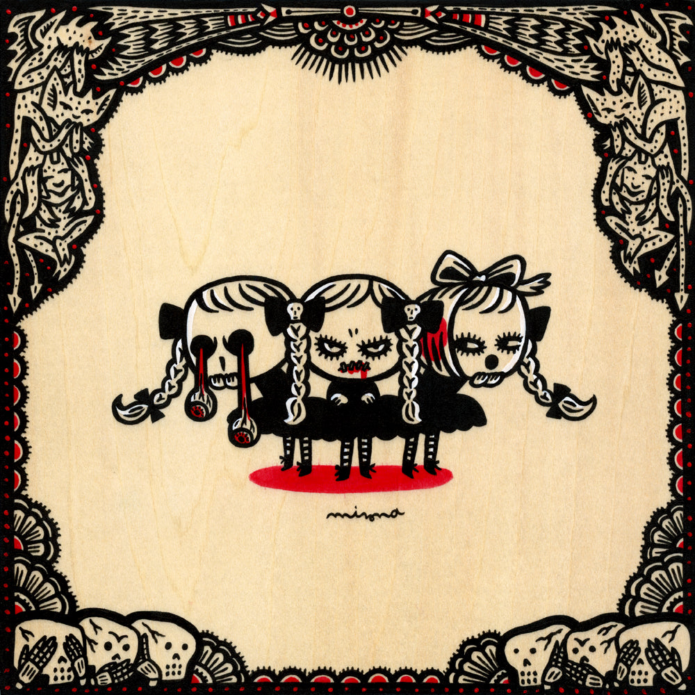 ミズナ・ワダ - 見ざる、言わざる、聞かざる