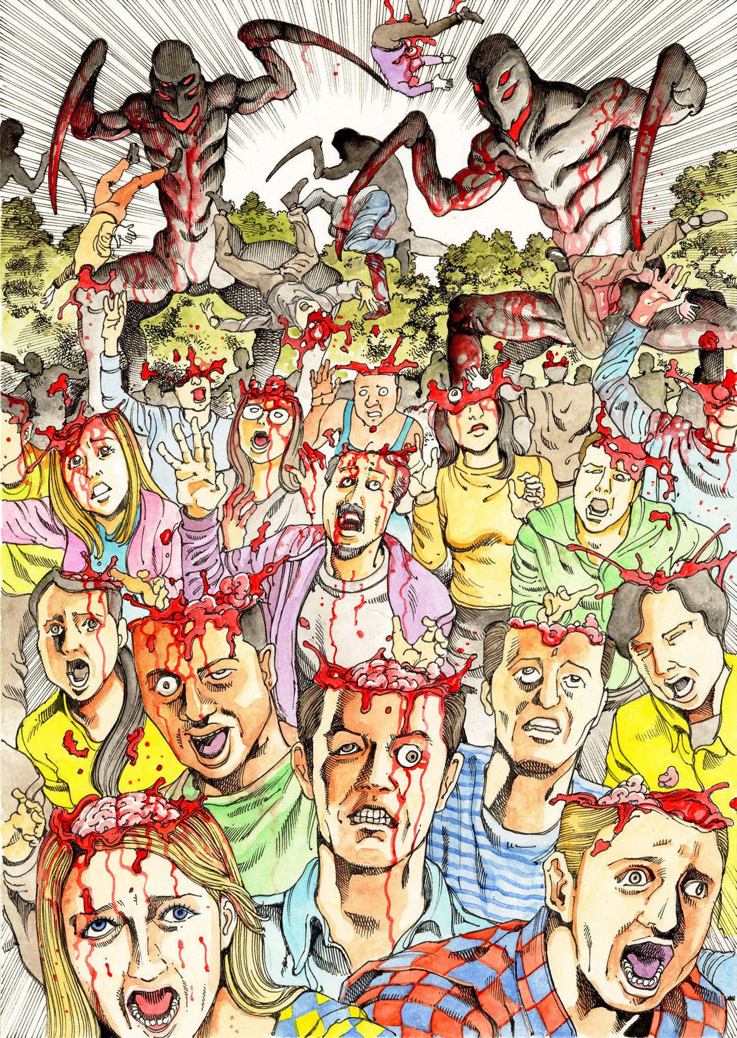 Shintaro Kago - Alien Attack