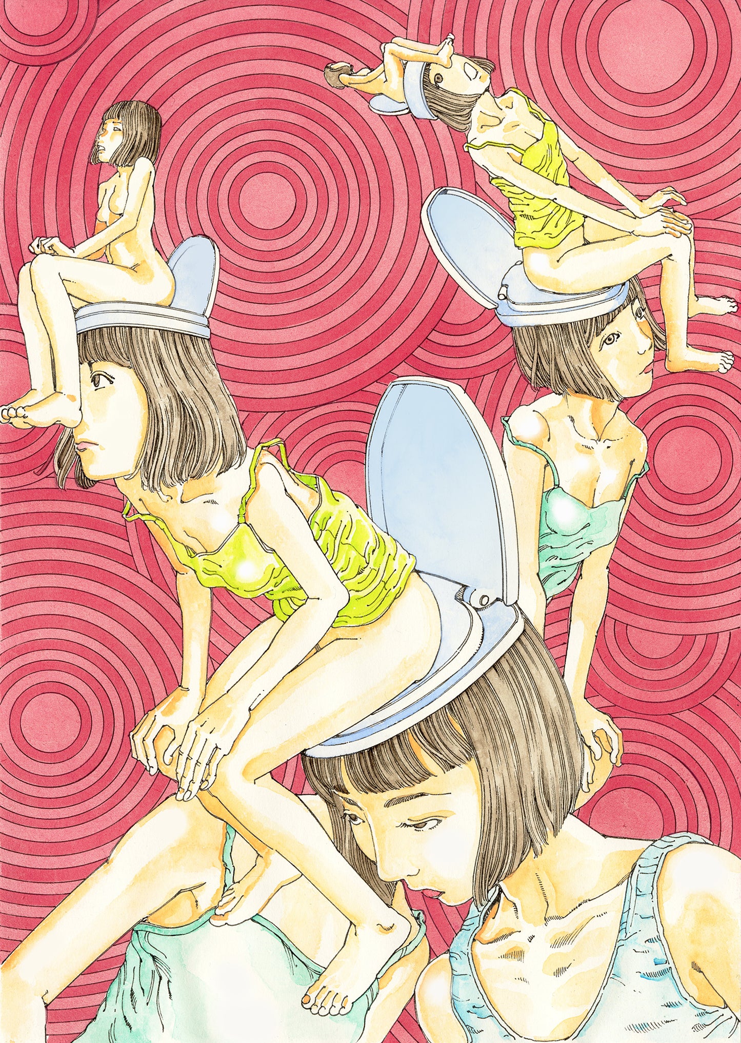 Shintaro Kago - Western Style Toilet