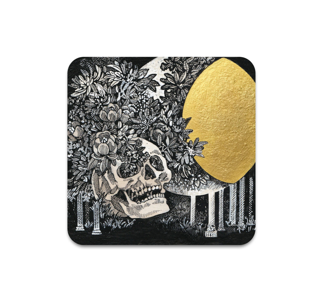 S3 Song Kang - Waxing Gibbous Coaster