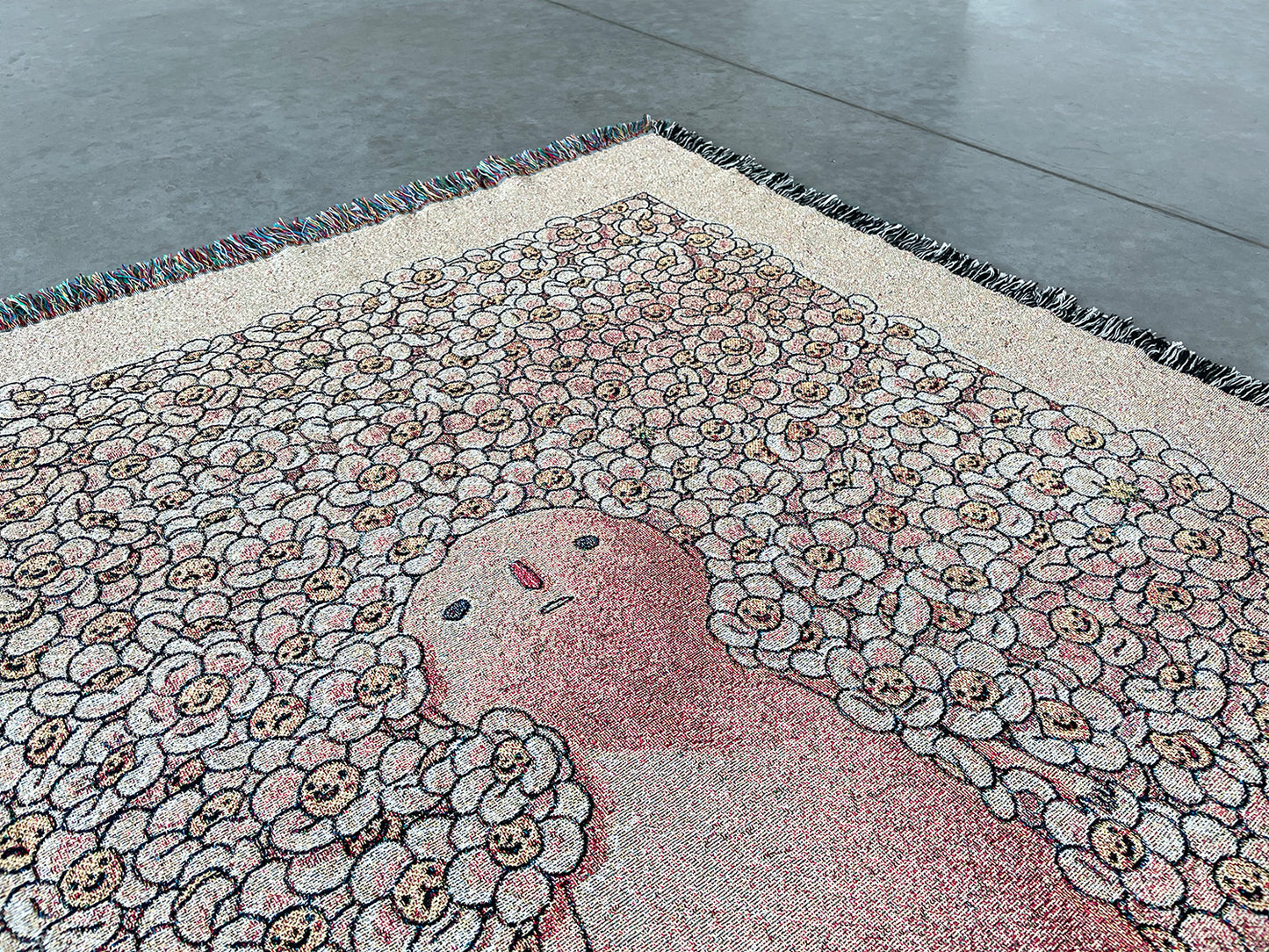 フェリシア・チャオ - デイジーブランケットタペストリー