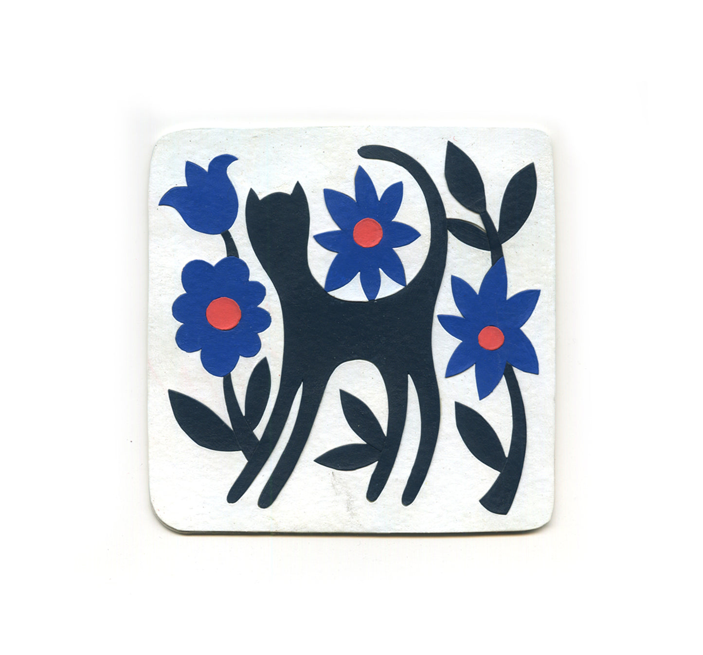 S2 Timothy Karpinski Jr. - Folk Cat Coaster