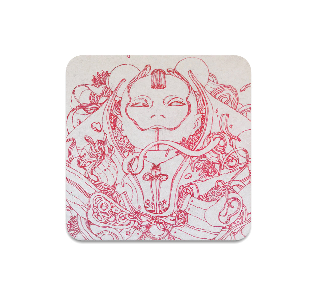 S3 トビアス・クワン - 無題 4 コースター