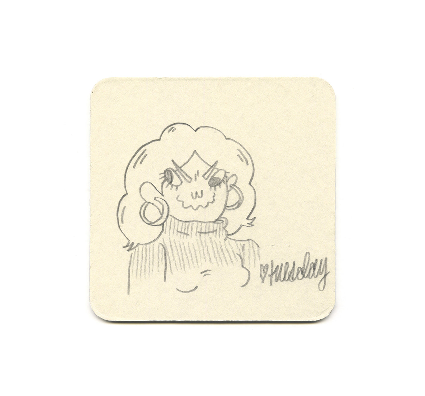 S1 Tuesday Bassen - (Untitled 1) Coaster