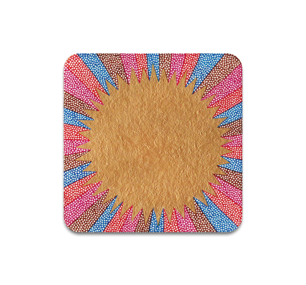 S3 タグボート プリント 別名 Valerie Lueth - サン メダル コースター