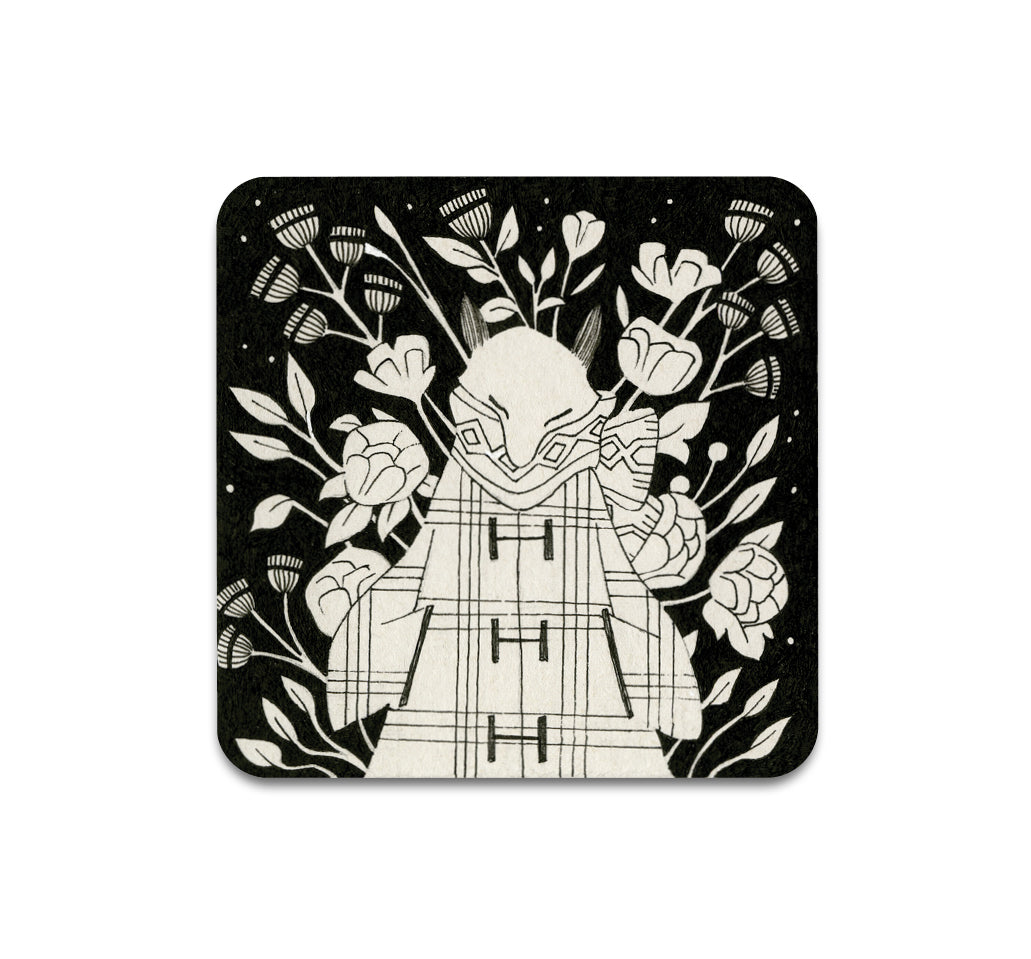 S3 ヴァネッサ ギリングス - フローラル フォックス 5 コースター