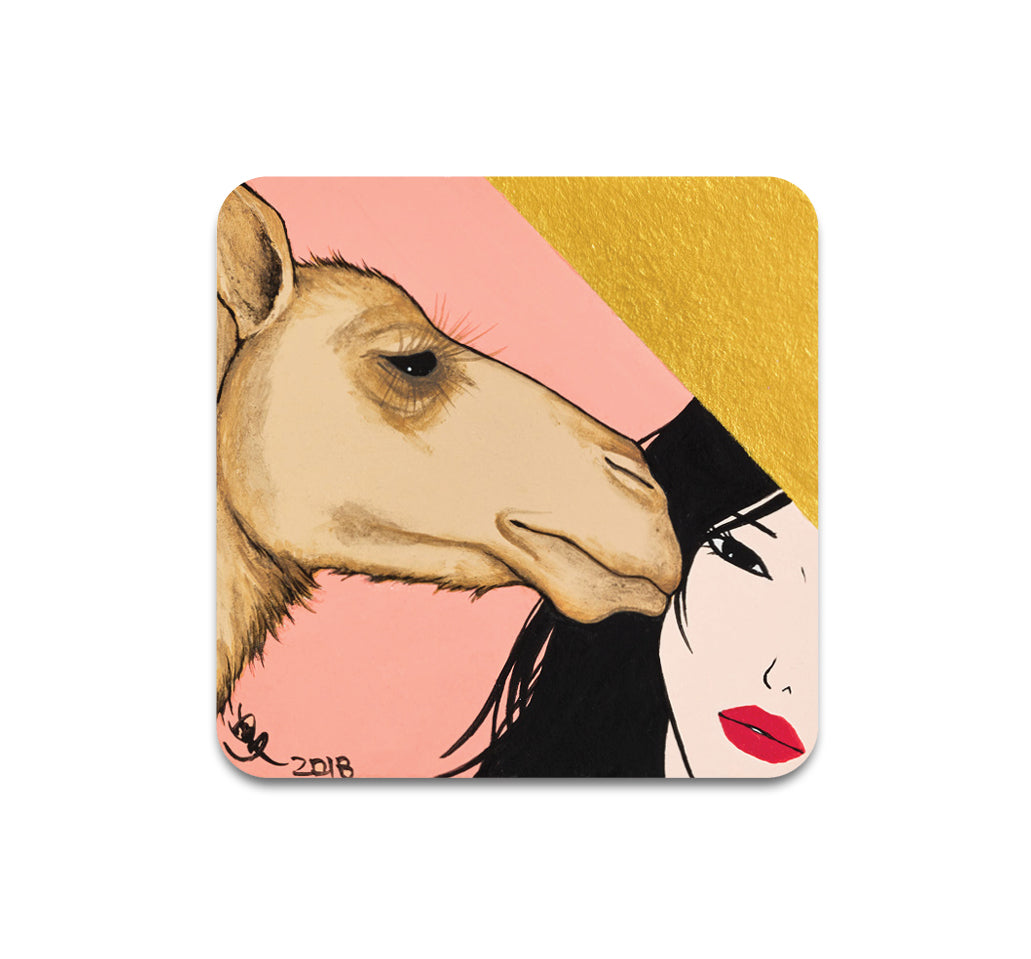 S3 Yumiko Kayukawa - Camel Smooch Coaster