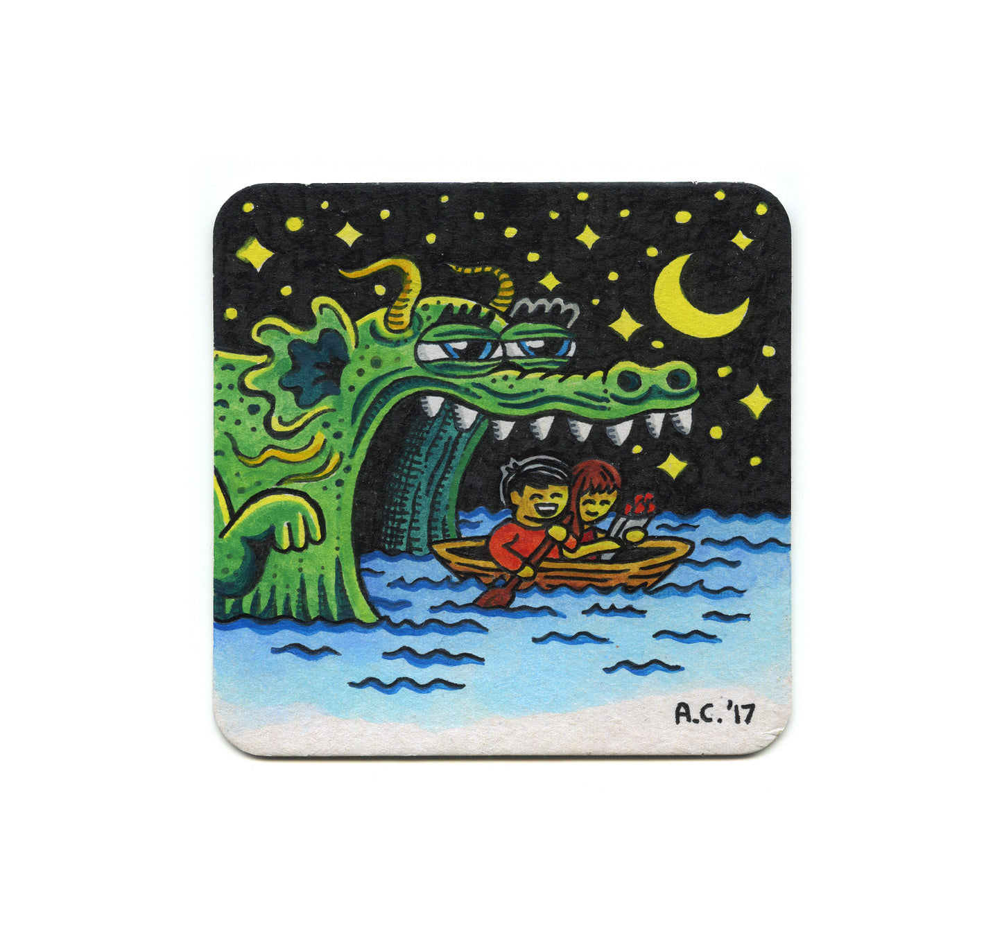 S2 Alex Chiu - Fun Date On A Boat Coaster