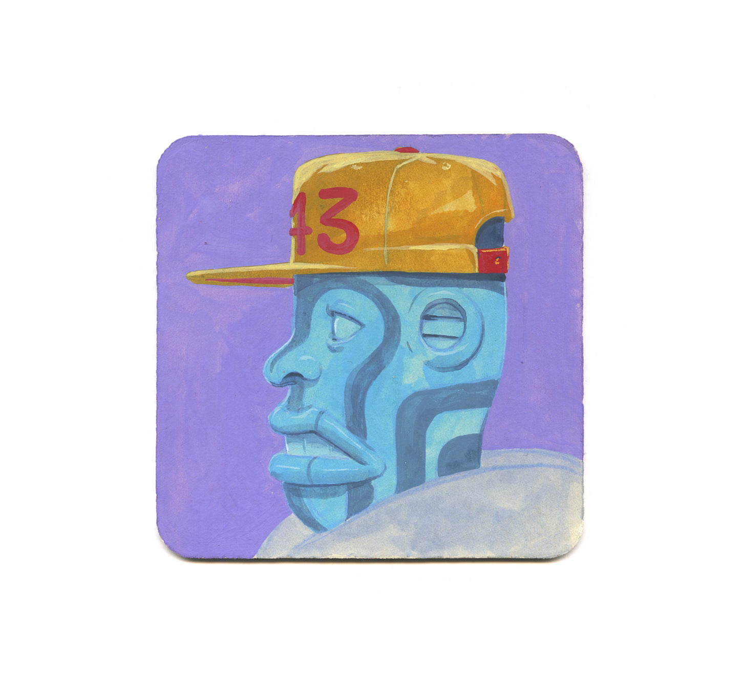 S2 Bagger43 - Untitled 2 Coaster