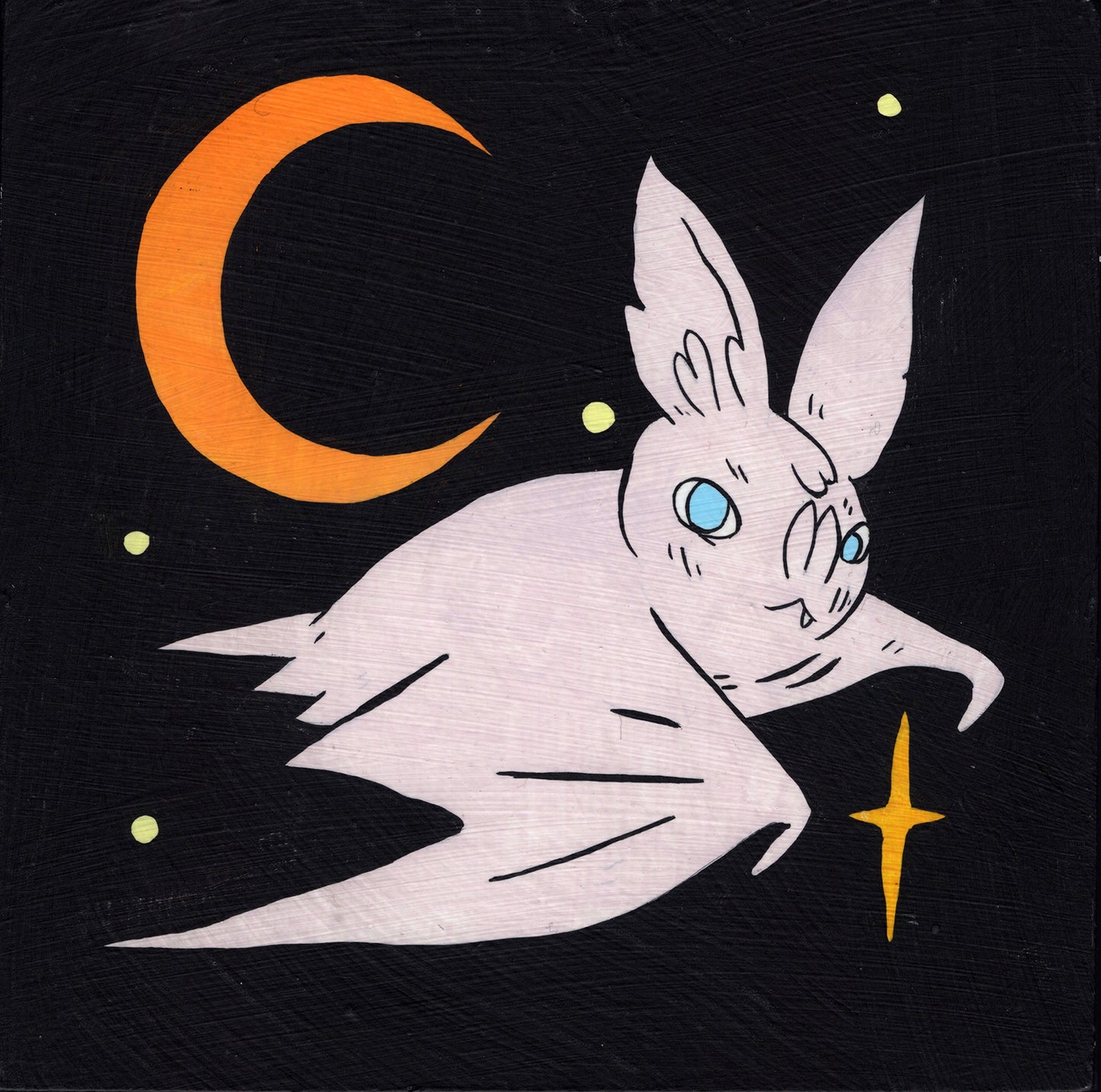 Deth P. Sun - Bat with Crescent Moon