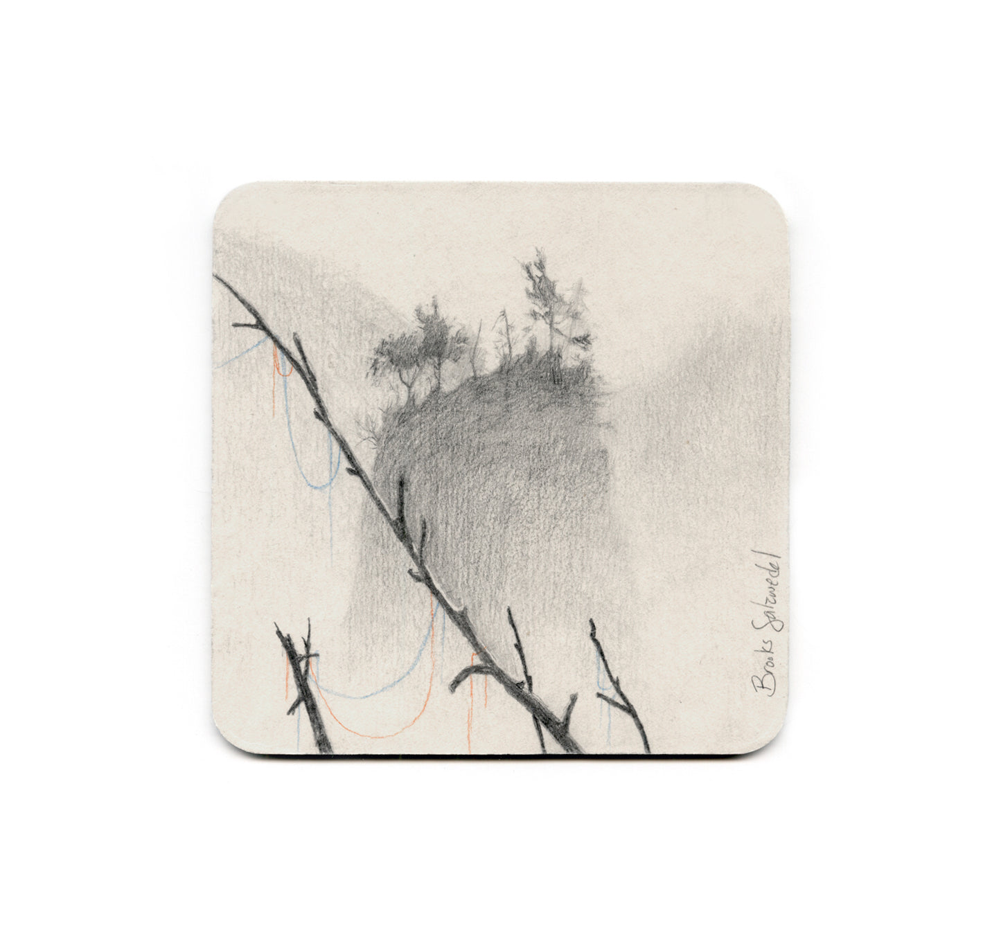 S2 Brooks Salzwedel - Landscape #1 Coaster