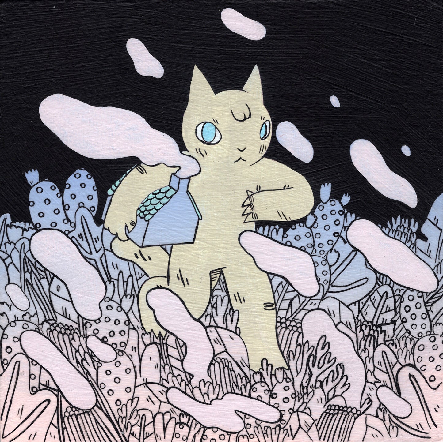 Deth P. Sun - Cat Carrying House