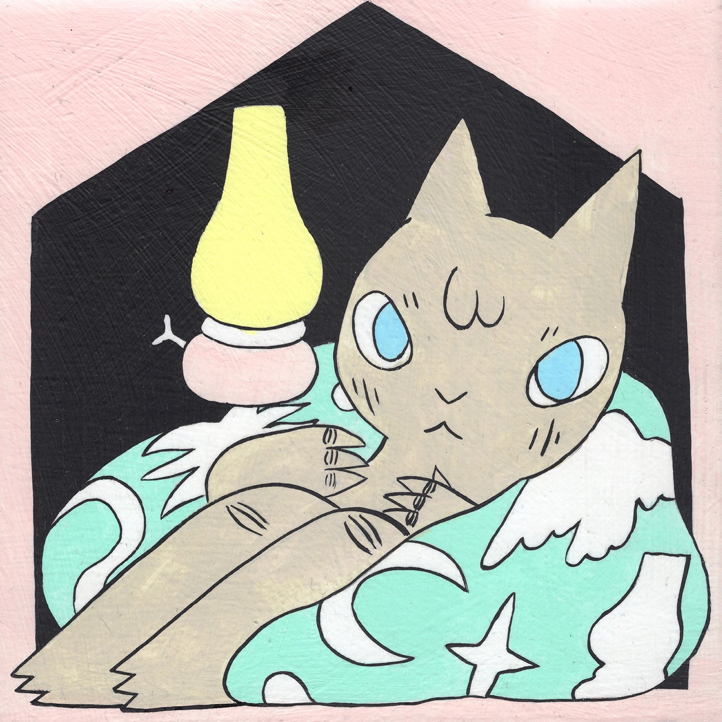 Deth P. Sun - Cat in House Shape