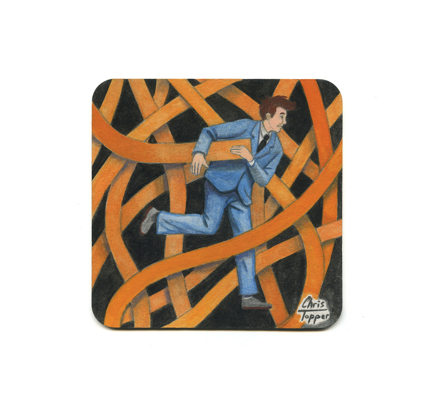 S2 Chris Topper - Repetition Coaster