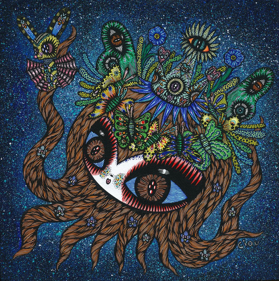 Ciou - Asteroid of the Butterflies