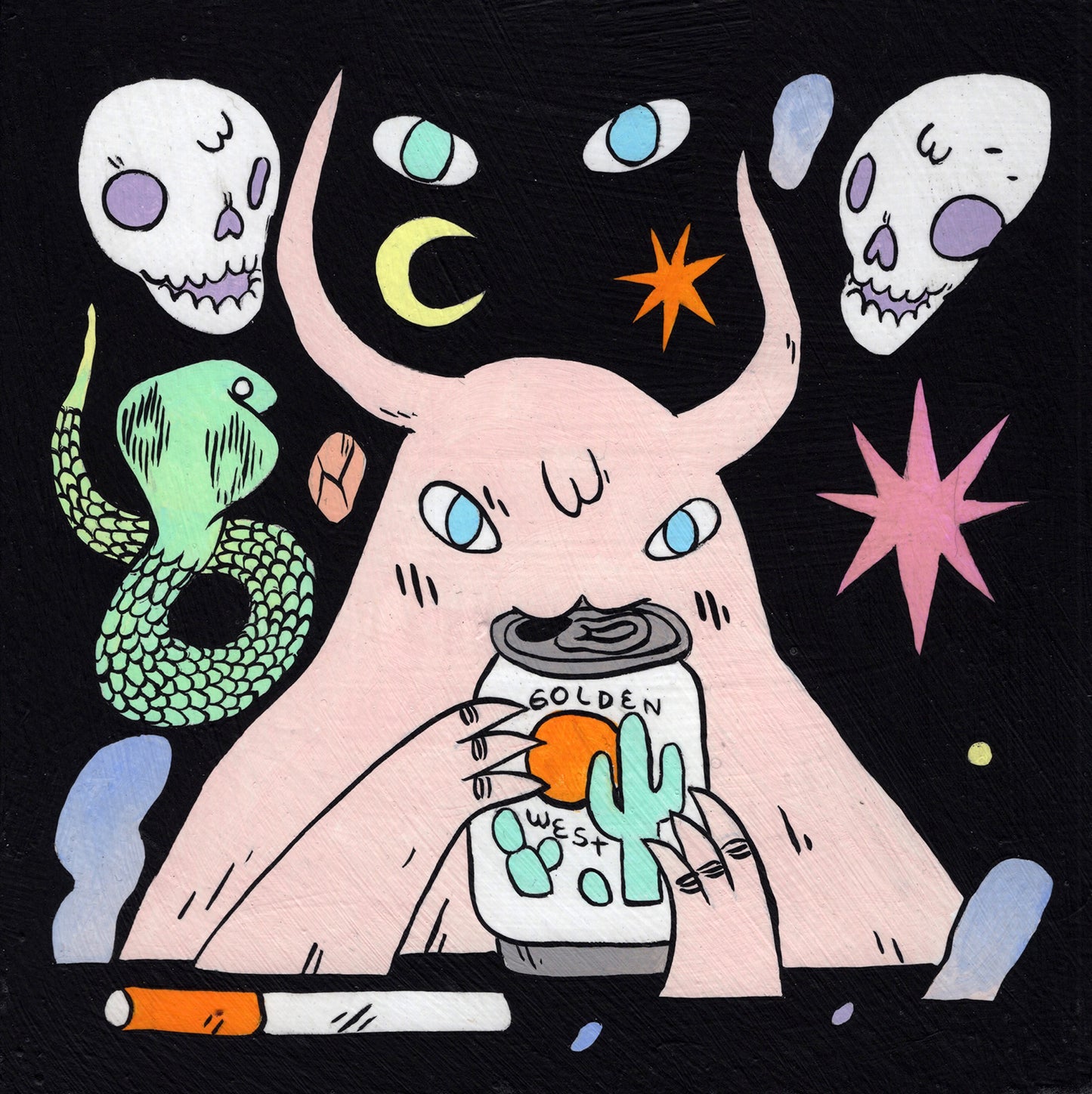 Deth P. Sun - Demon with Soda