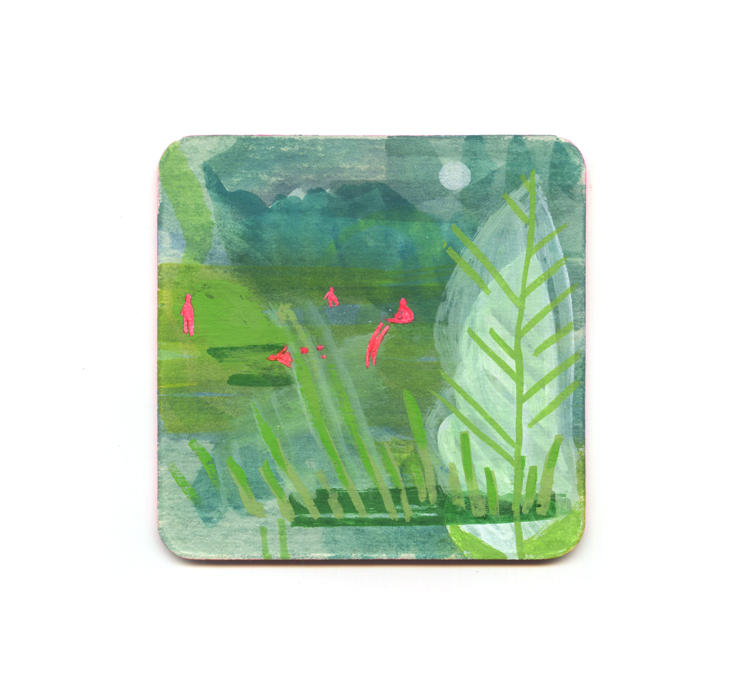 S2 Emily Herr - Too Bright To See 3 Coaster