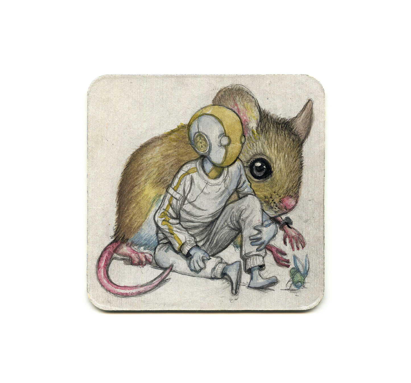 S2 Farel Dalrymple - Comfortably Smug Self-Loathing Mug Coaster