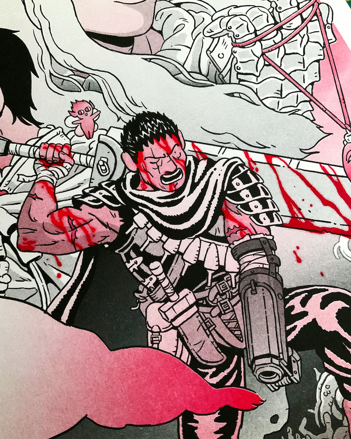 Wren McDonald - Berserk Risograph