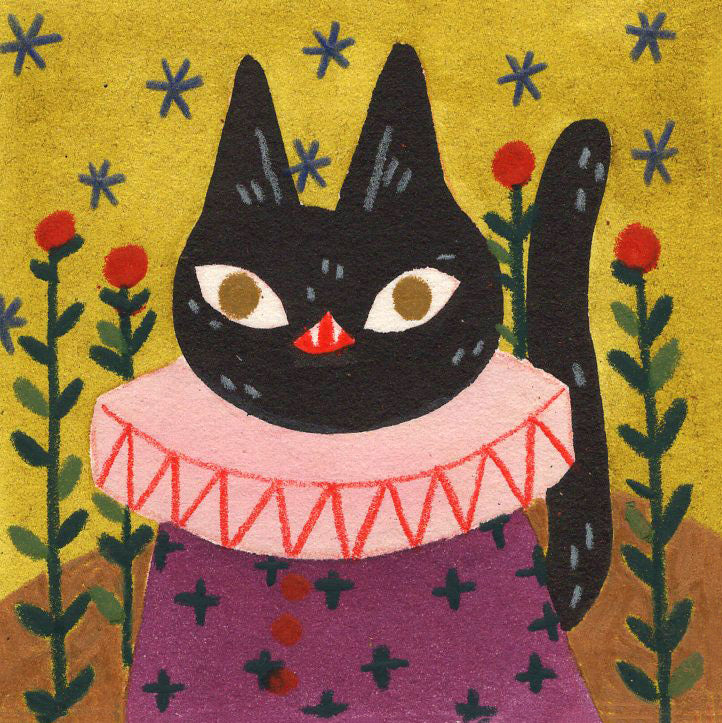 ハイジルー - ファンシーな猫の巻物