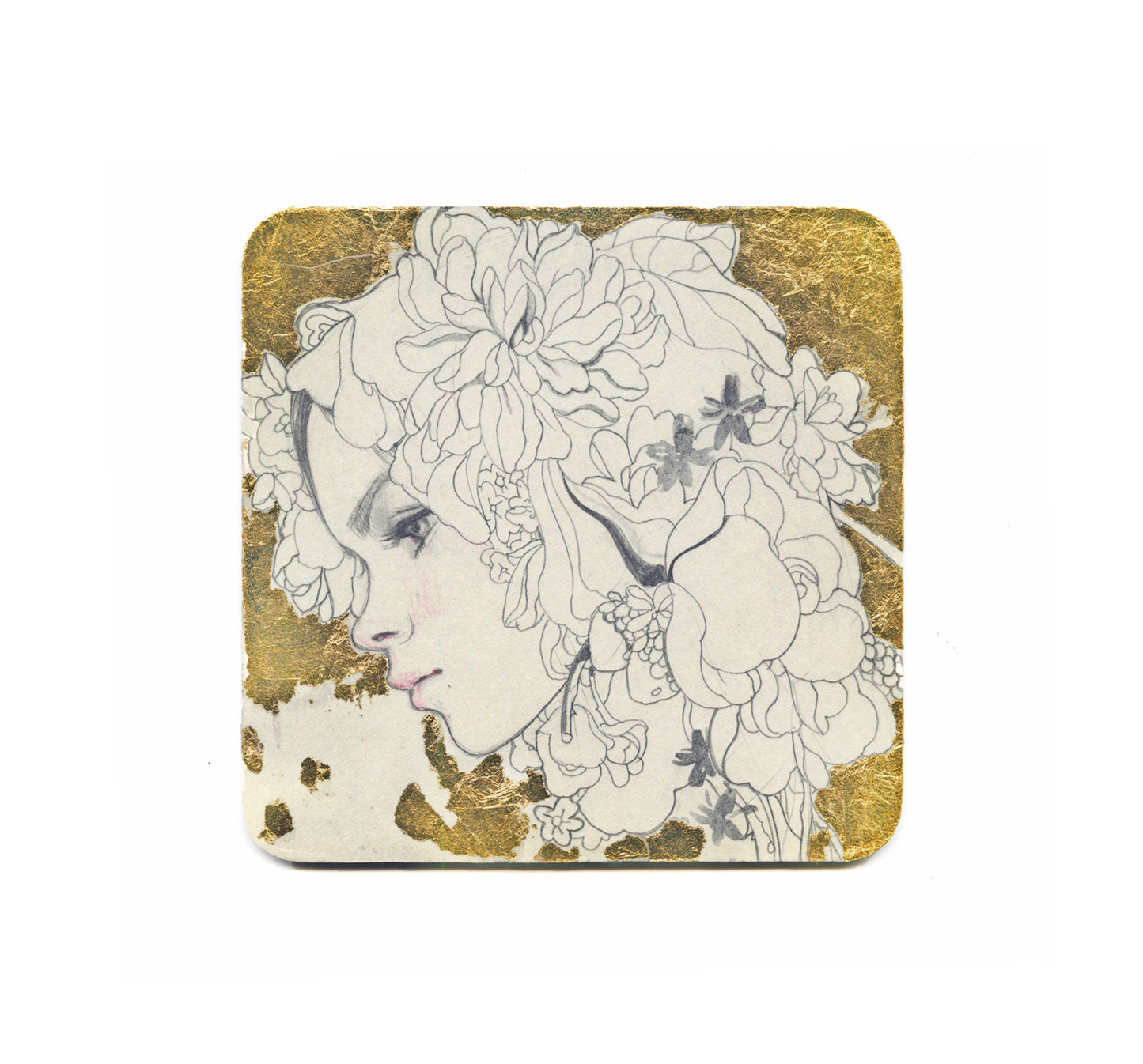 S2 Helice Wen - Pattern Square #2 Coaster