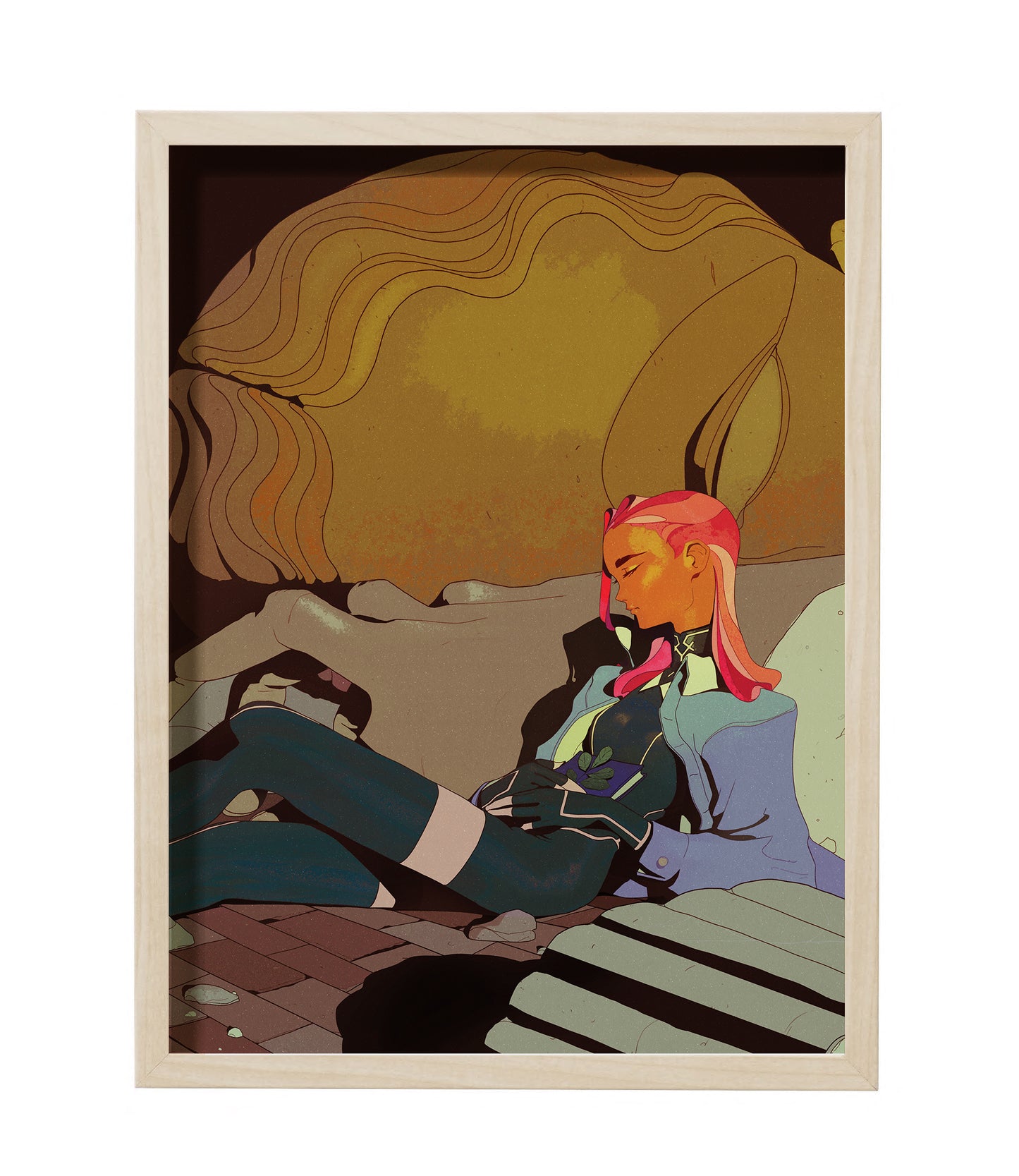 Perry Dixon Maple - Rest And Recover Framed Print