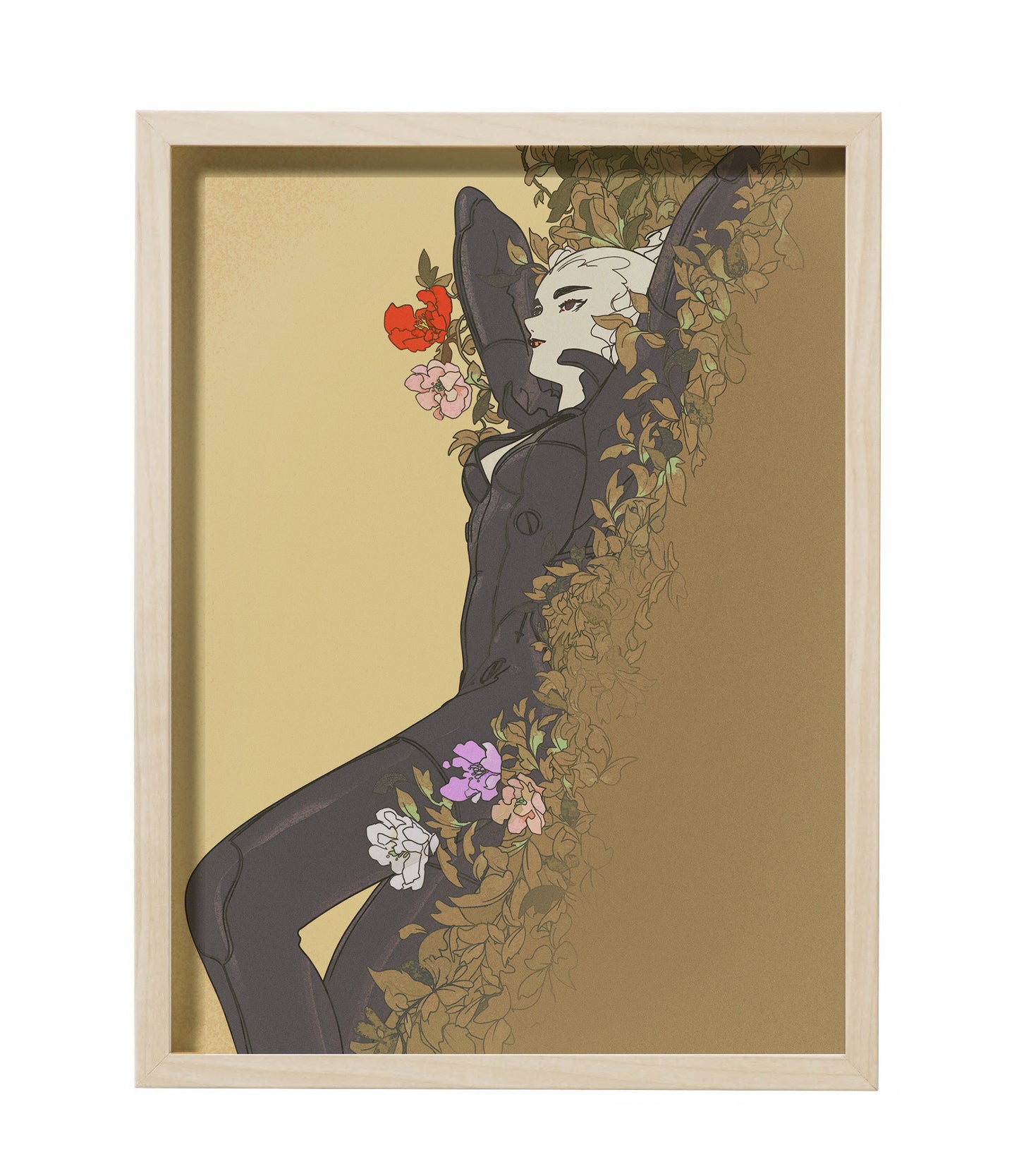 Perry Dixon Maple - Lay Back Framed Print