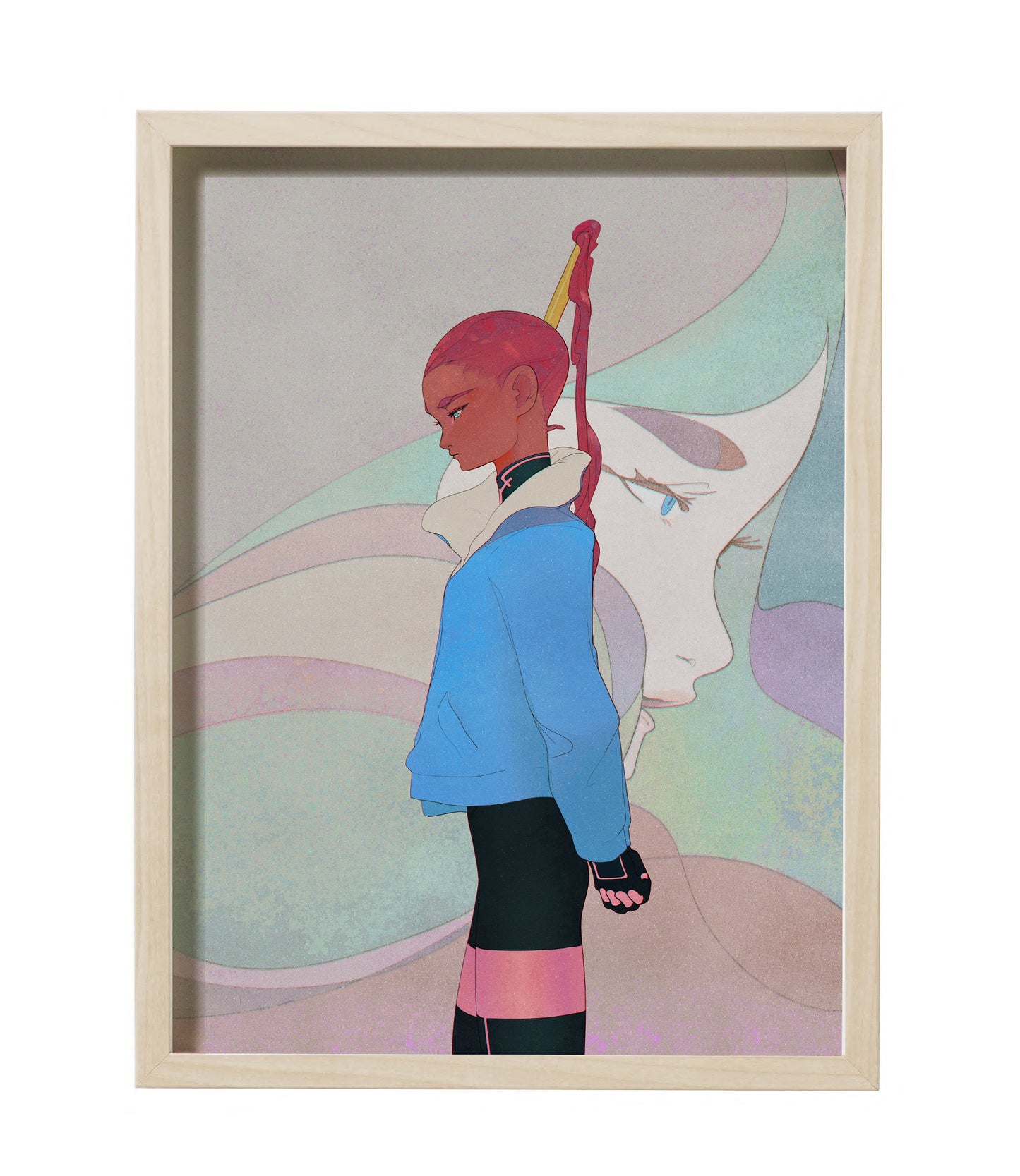 Perry Dixon Maple - All My Words Framed Print