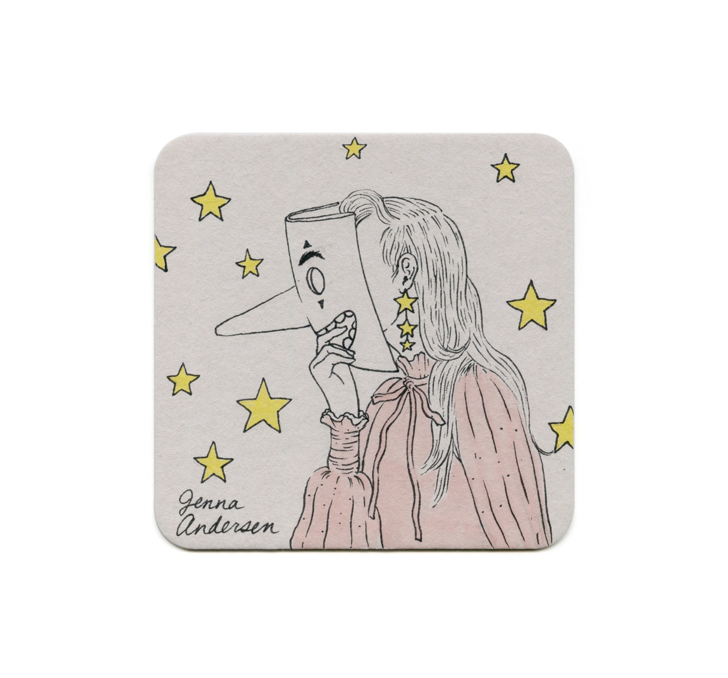 S2 Jenna Andersen - Obscured 3 Coaster